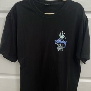 Stussy Black Crewneck Tee